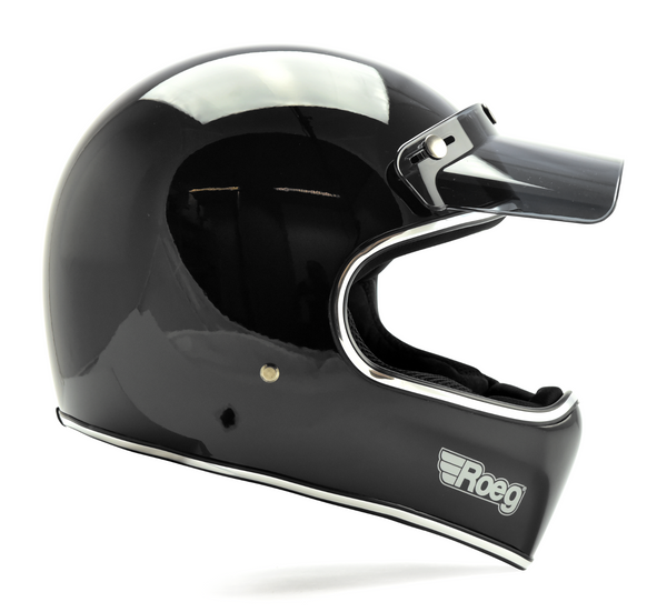 ROEG PERUNA HELMET BLACK GLOSS