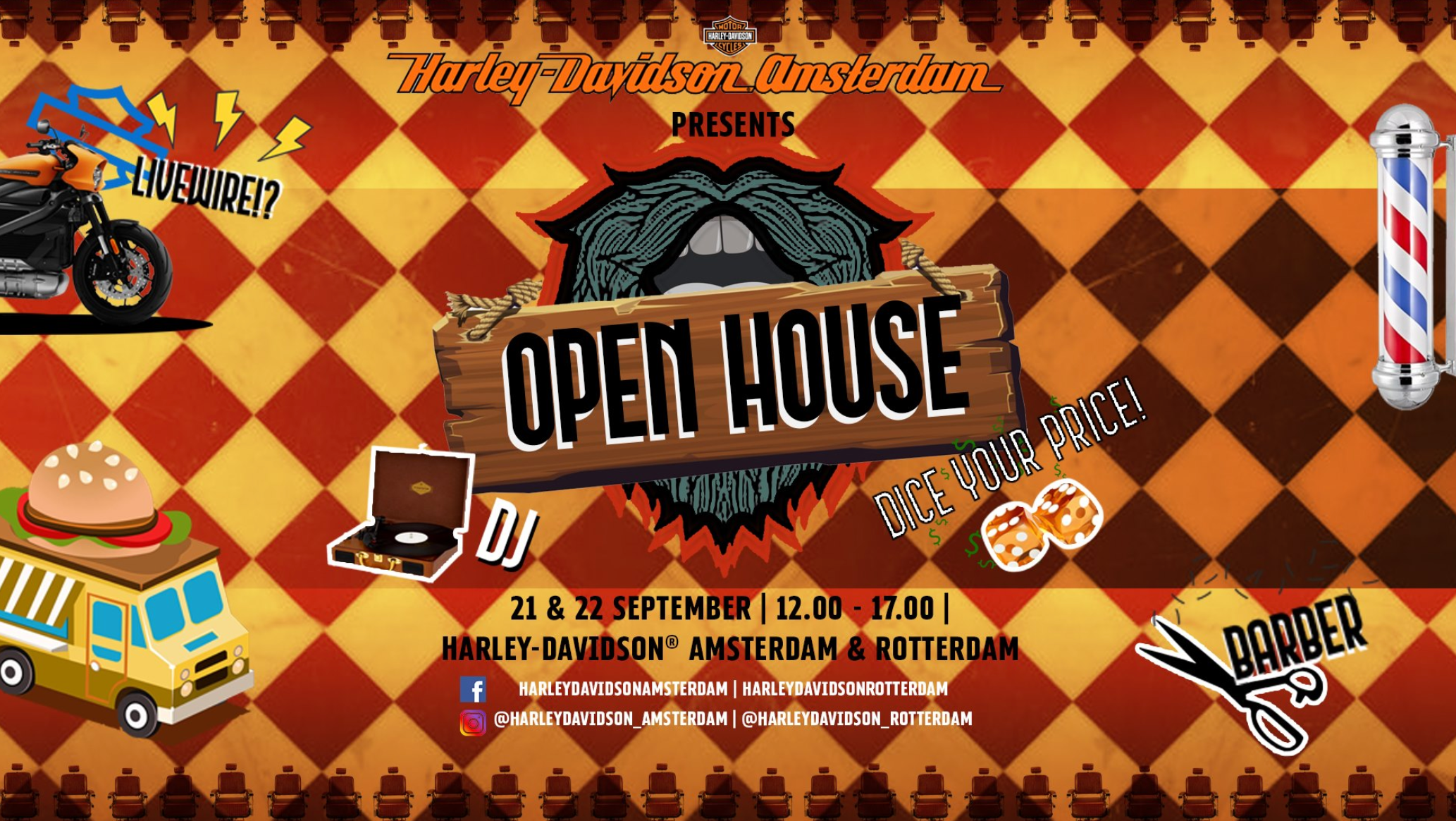 Dutch on Wheels goes Harley Davidson Amsterdam