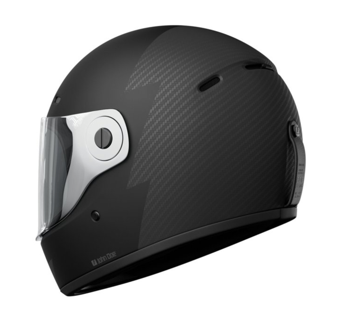 John Doe JD/ONE Signature Frozen helmet black/carbon