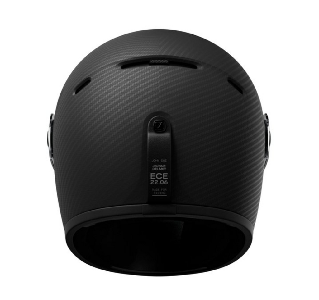 John Doe JD/ONE Signature Frozen helmet black/carbon