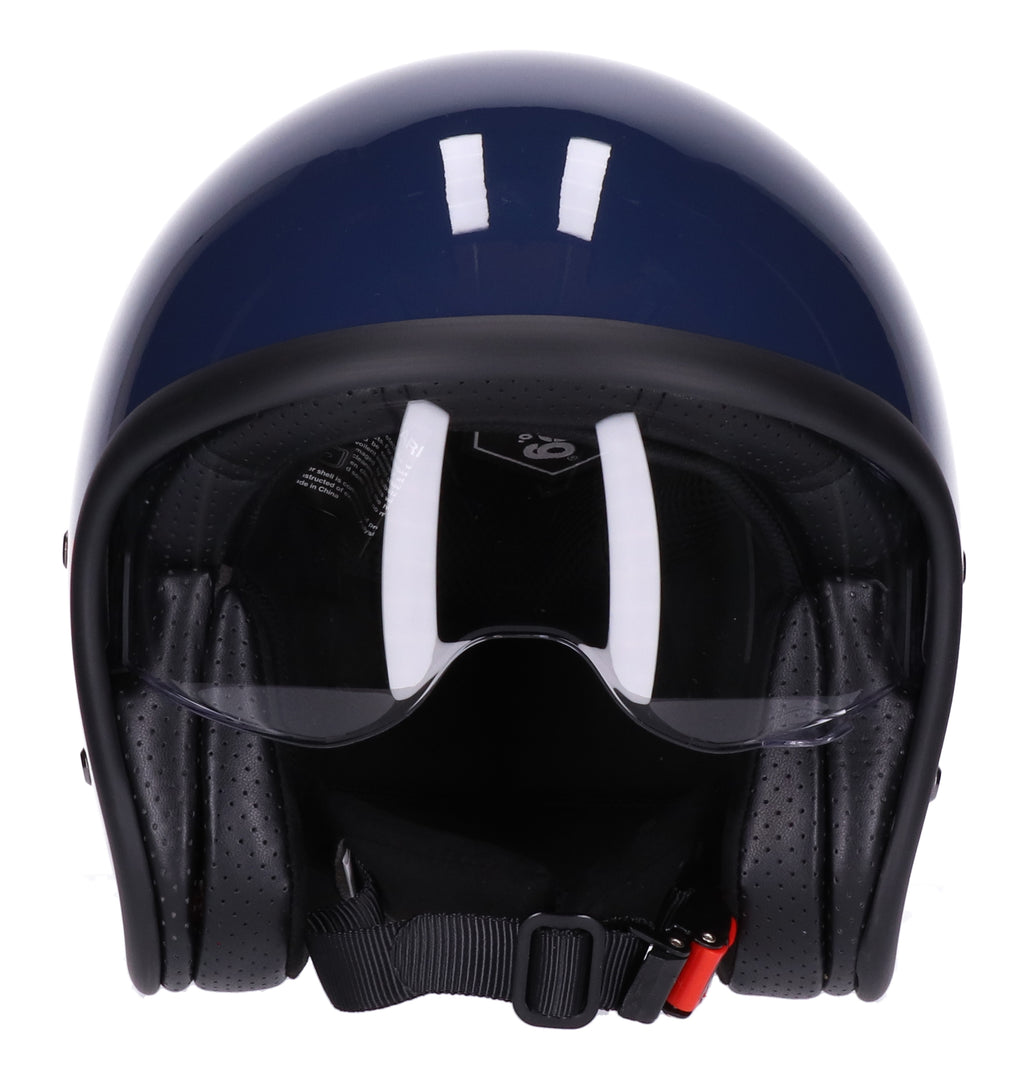 ROEG SUNDOWN HELMET LIGHTNING GLOSS NAVY - Dutch on Wheels