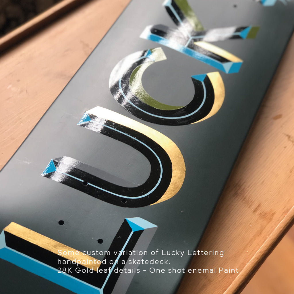 LUCKY LETTERING - Dutch on Wheels